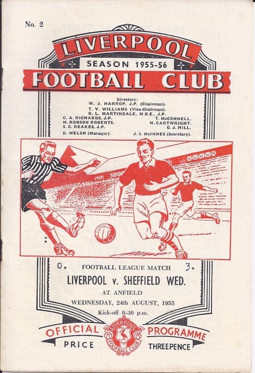 Liverpool FC v Sheffield Wednesday FC 